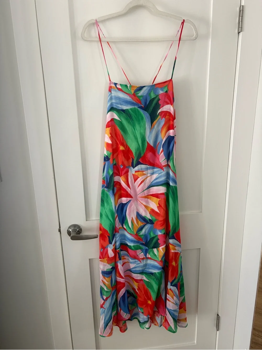 Z supply Bright multicolor floral spring summer dress lightweight soft sz medium - Picture 3 of 8